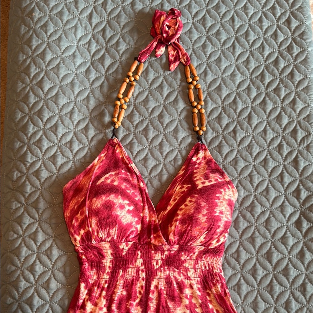 Guess Red Halter Tank Top - Picture 4 of 5